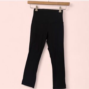 lululemon athletica Black Capri Leggings